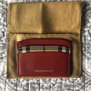 ❗️SOLD❗️Burberry Card Case